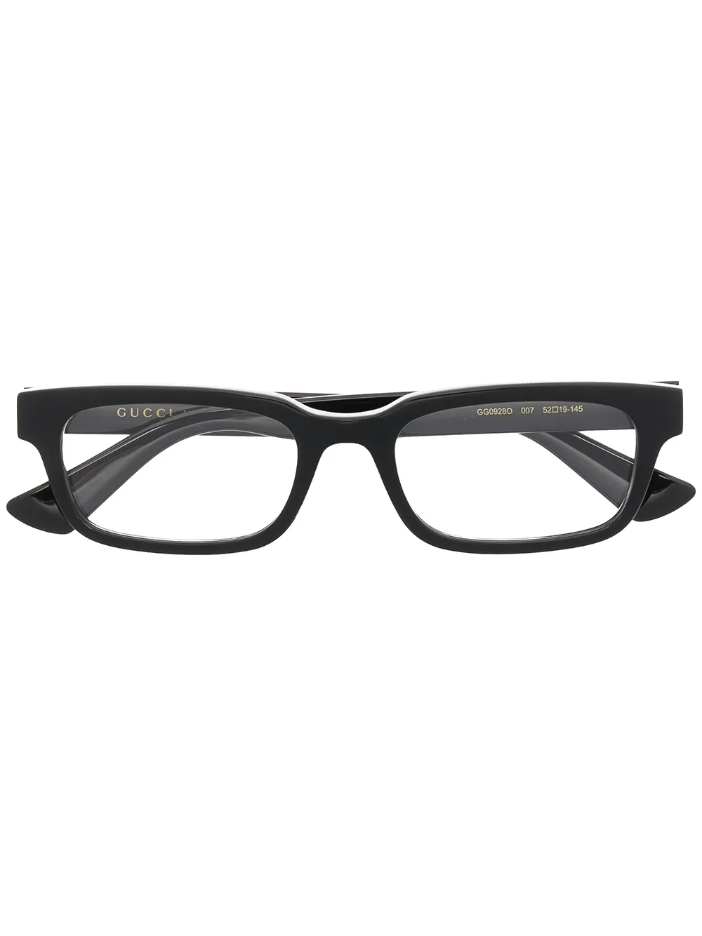 фото Gucci eyewear очки в прямоугольной оправе