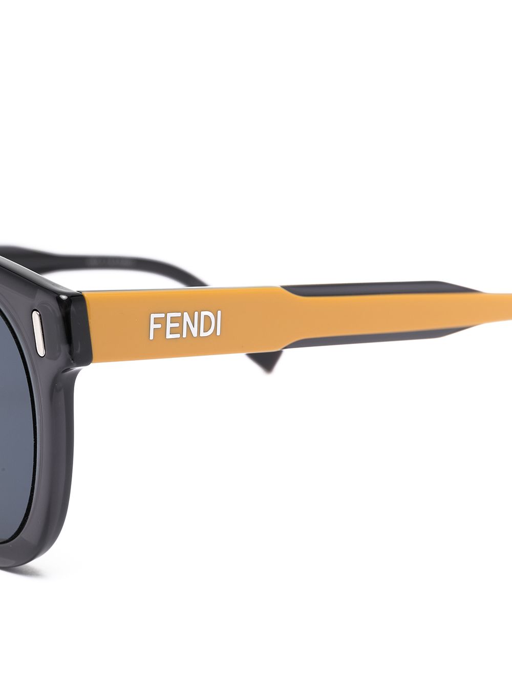 фото Fendi eyewear солнцезащитные очки трапециевидной формы