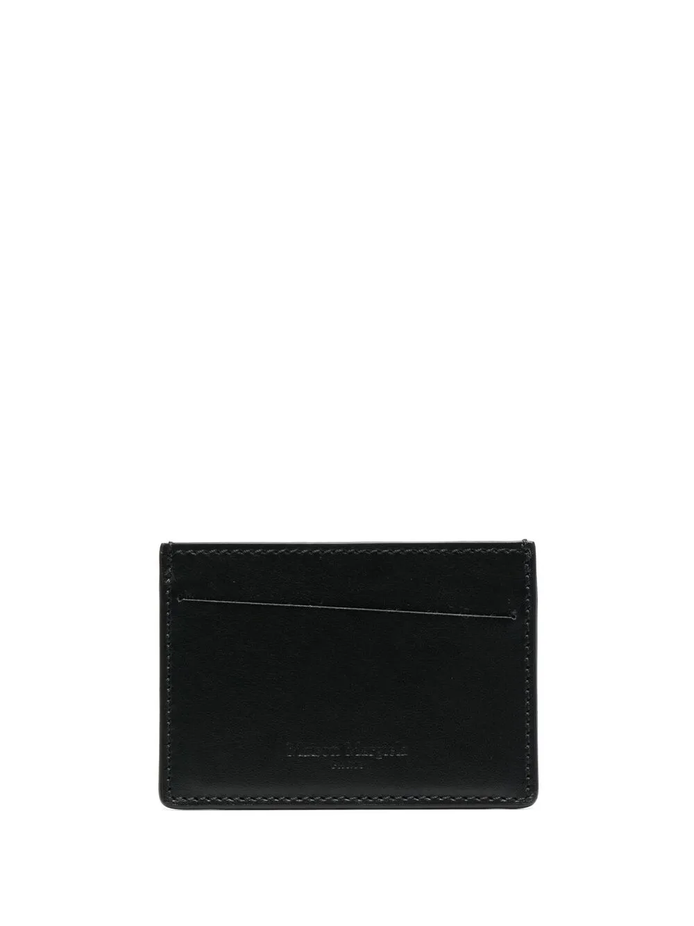 

Maison Margiela four-stitch logo cardholder - Black