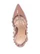 Valentino Garavani Rockstud 100mm ankle-strap pumps