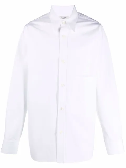 Valentino Garavani patch pocket shirt