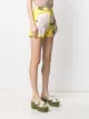 Valentino rose-print tailored shorts