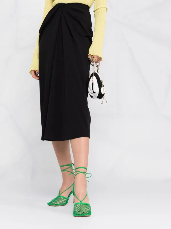 Valentino Garavani ヴァレンティノ ツイスト ペンシルスカート