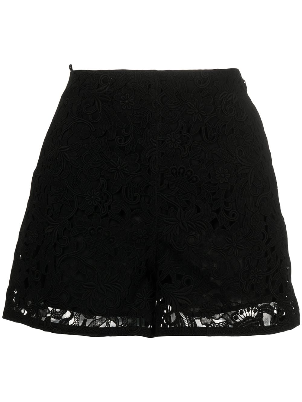 Valentino Garavani Floral Motif Crochet Shorts - Farfetch