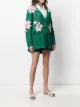 Valentino lilium-embroidered cotton cardigan