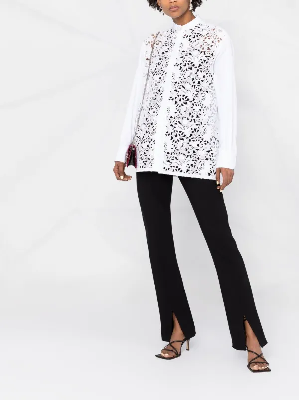 Valentino クロシェ フローラルレース シャツ 通販 - FARFETCH
