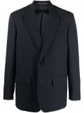 Valentino Garavani single-breasted blazer jacket - Blue