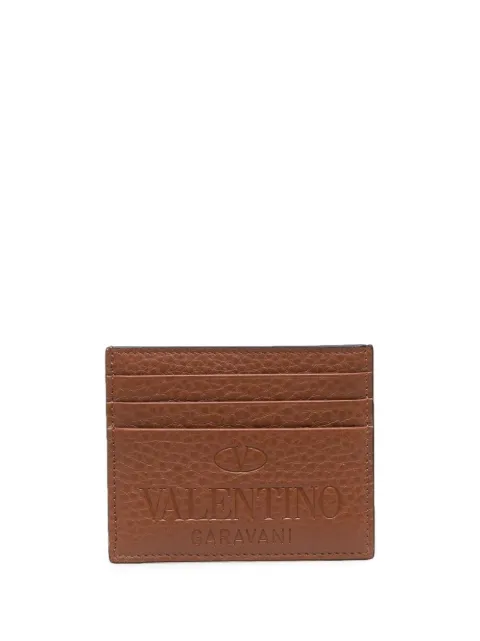 Valentino Garavani logo debossed cardholder
