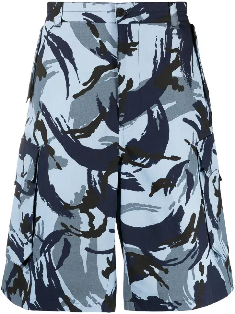 Kenzo Tropic Camo cargo shorts