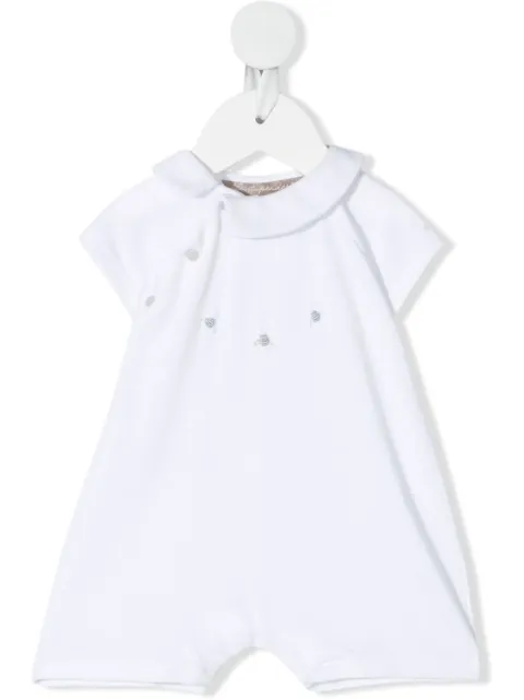 La Stupenderia embroidered cotton romper