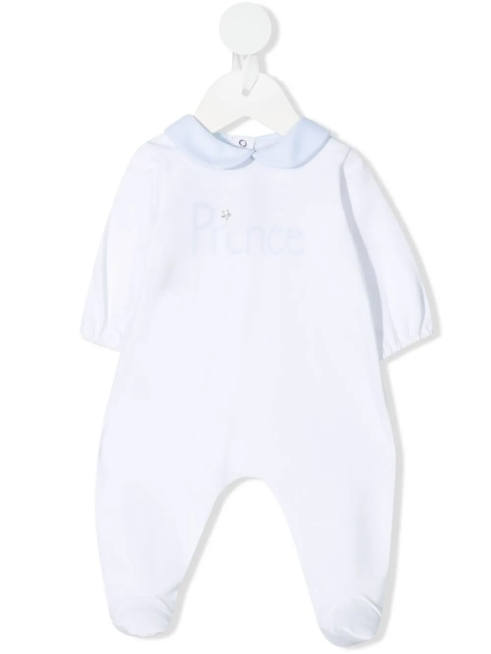 La Stupenderia Babies' Prince Print Pyjama In 白色