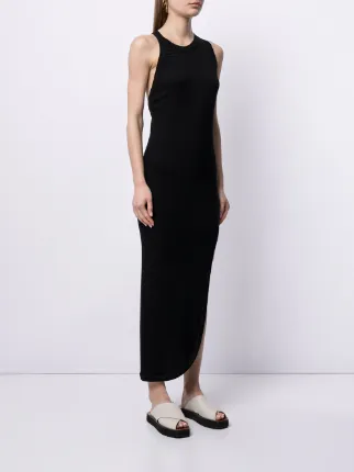 asymmetric-hem maxi dress展示图