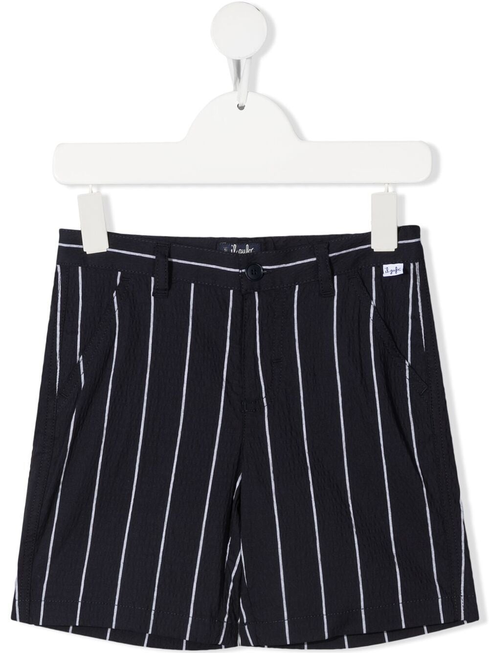 IL GUFO PINSTRIPED SHORTS 