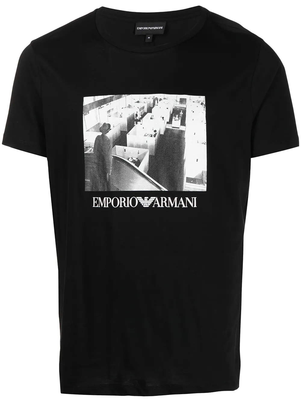 фото Emporio armani футболка с фотопринтом