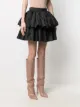 ROTATE frilled mini skirt