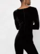 Alchemy fitted velvet jumpsuit