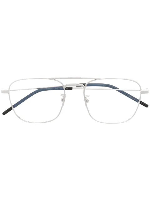 Saint Laurent Eyewear SL309 pilot-frame double-bridge glasses