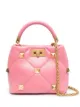 Image 1 of Valentino Garavani small Roman stud leather bag