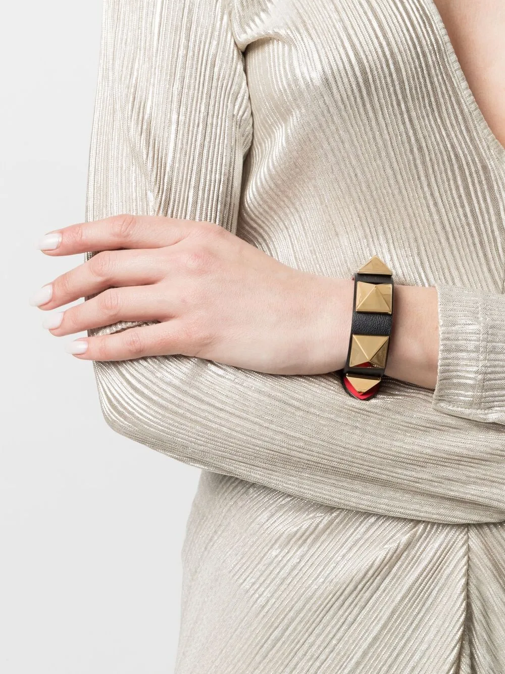 Valentino large rockstud bracelet store