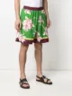Valentino floral print bermuda shorts