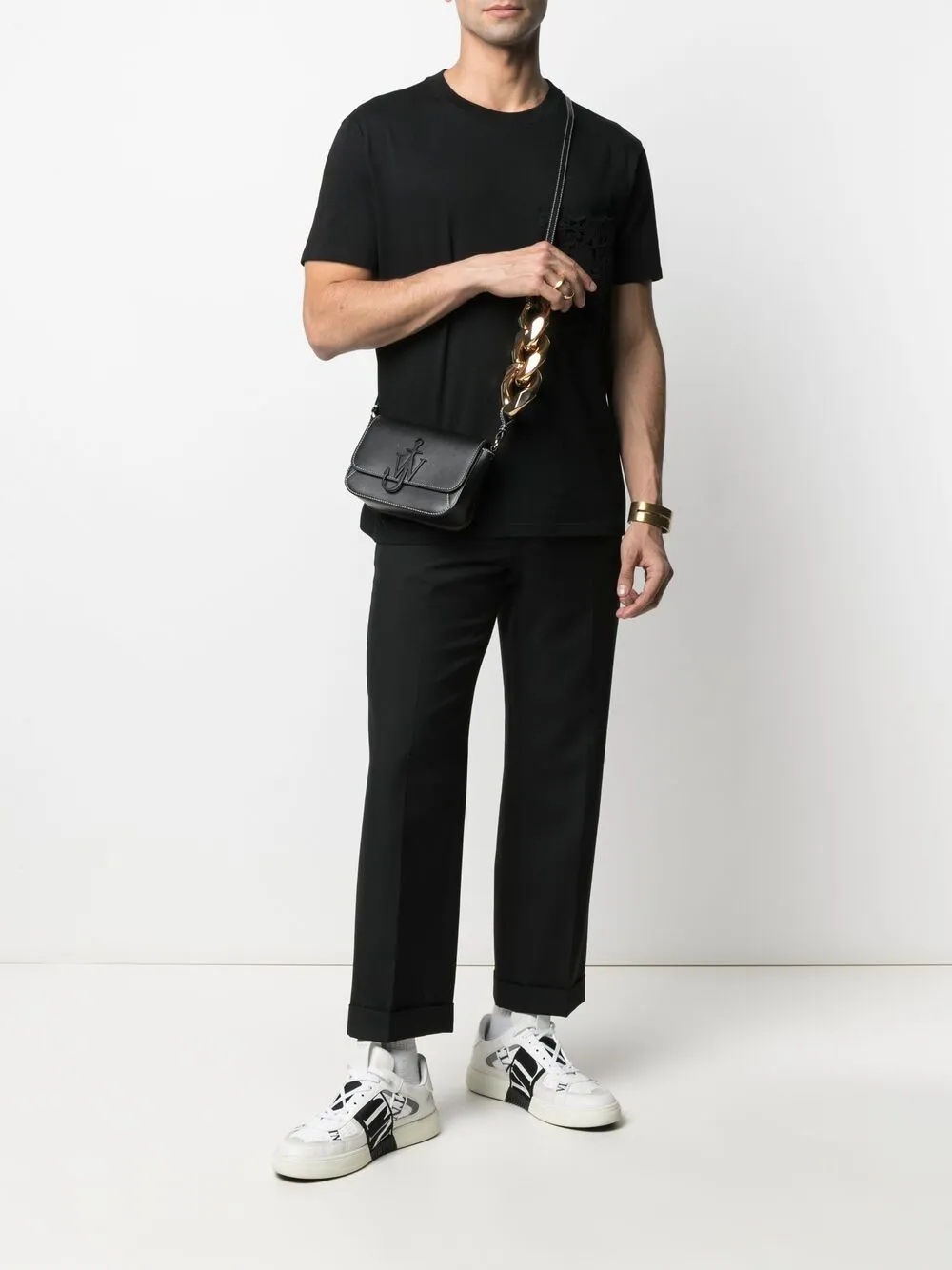 Valentino Garavani T-shirt met logoprint - Zwart