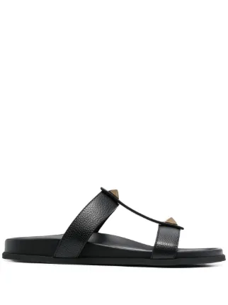 Valentino Garavani Roman Stud Slide Sandals - Farfetch