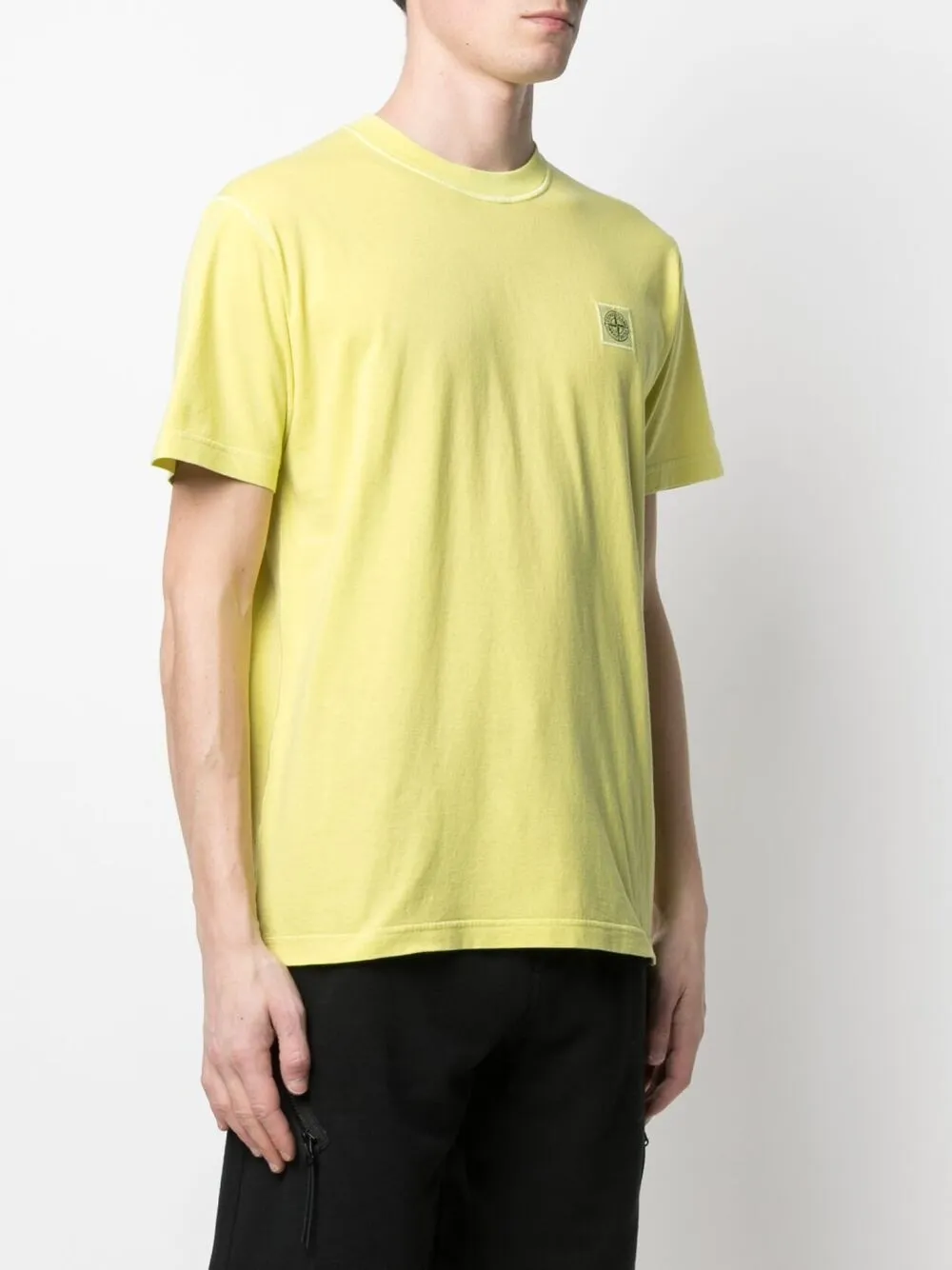 фото Stone island футболка с нашивкой-логотипом