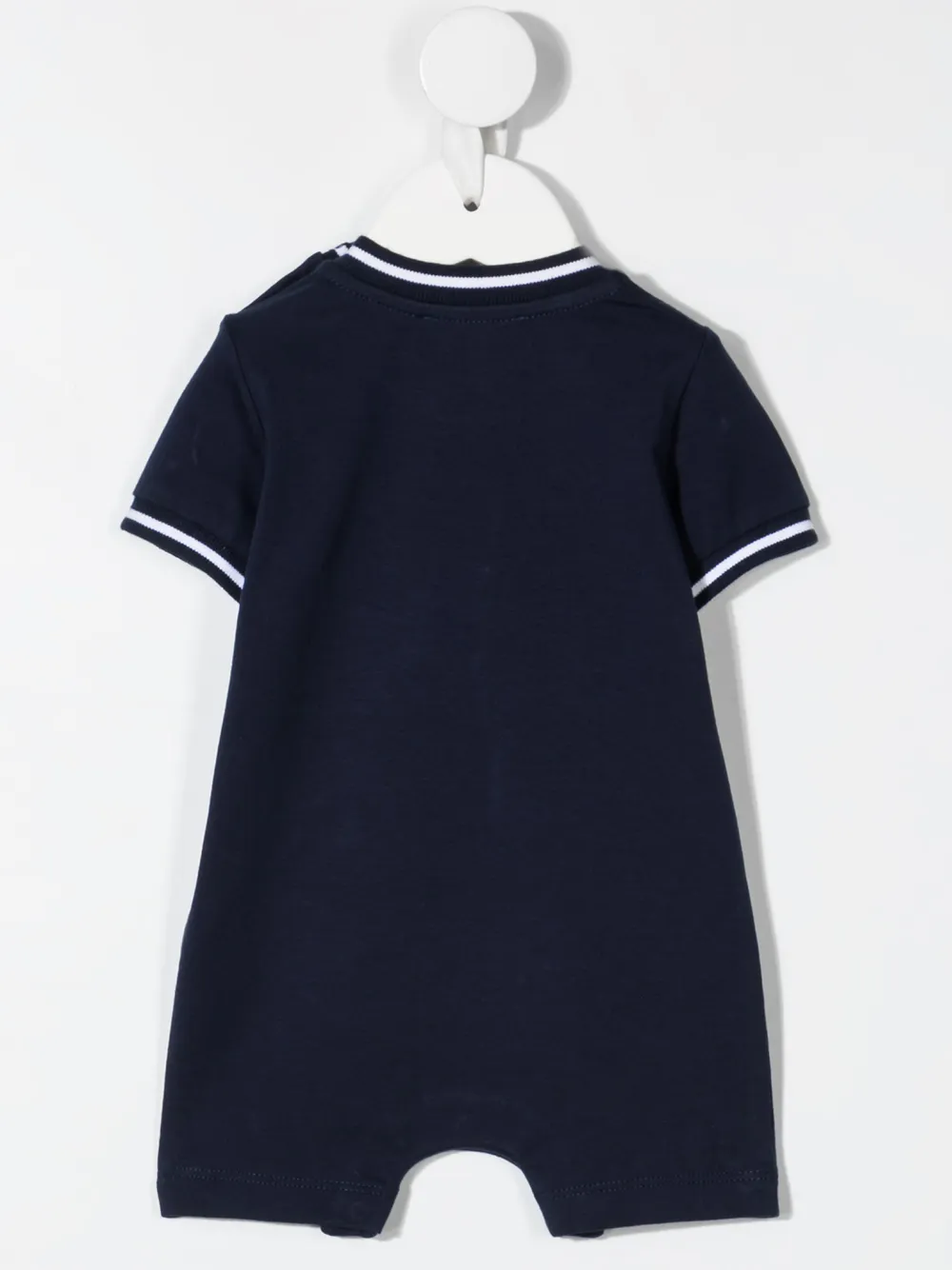 фото Moschino kids короткий комбинезон с принтом