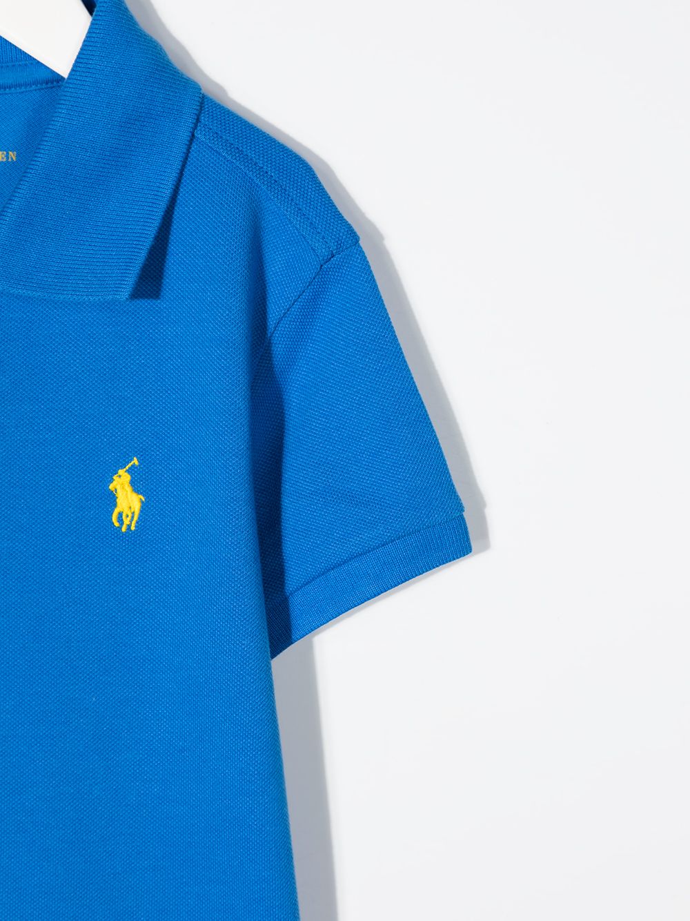 фото Ralph lauren kids рубашка поло с вышивкой polo pony