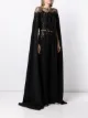 Zuhair Murad embellished cape-sleeve jumpsuit