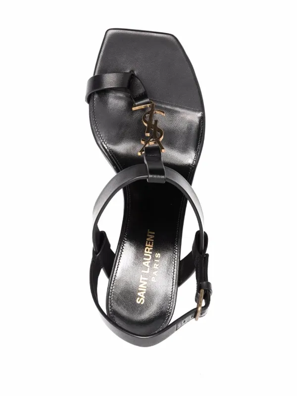 Ysl cassandra 2024 sandals sale