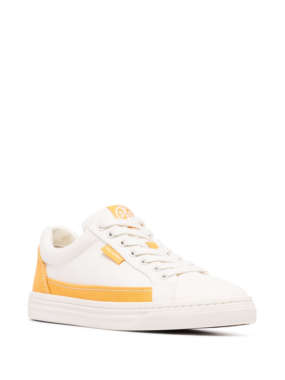 Tory Burch Court low-top sneakers - Geel