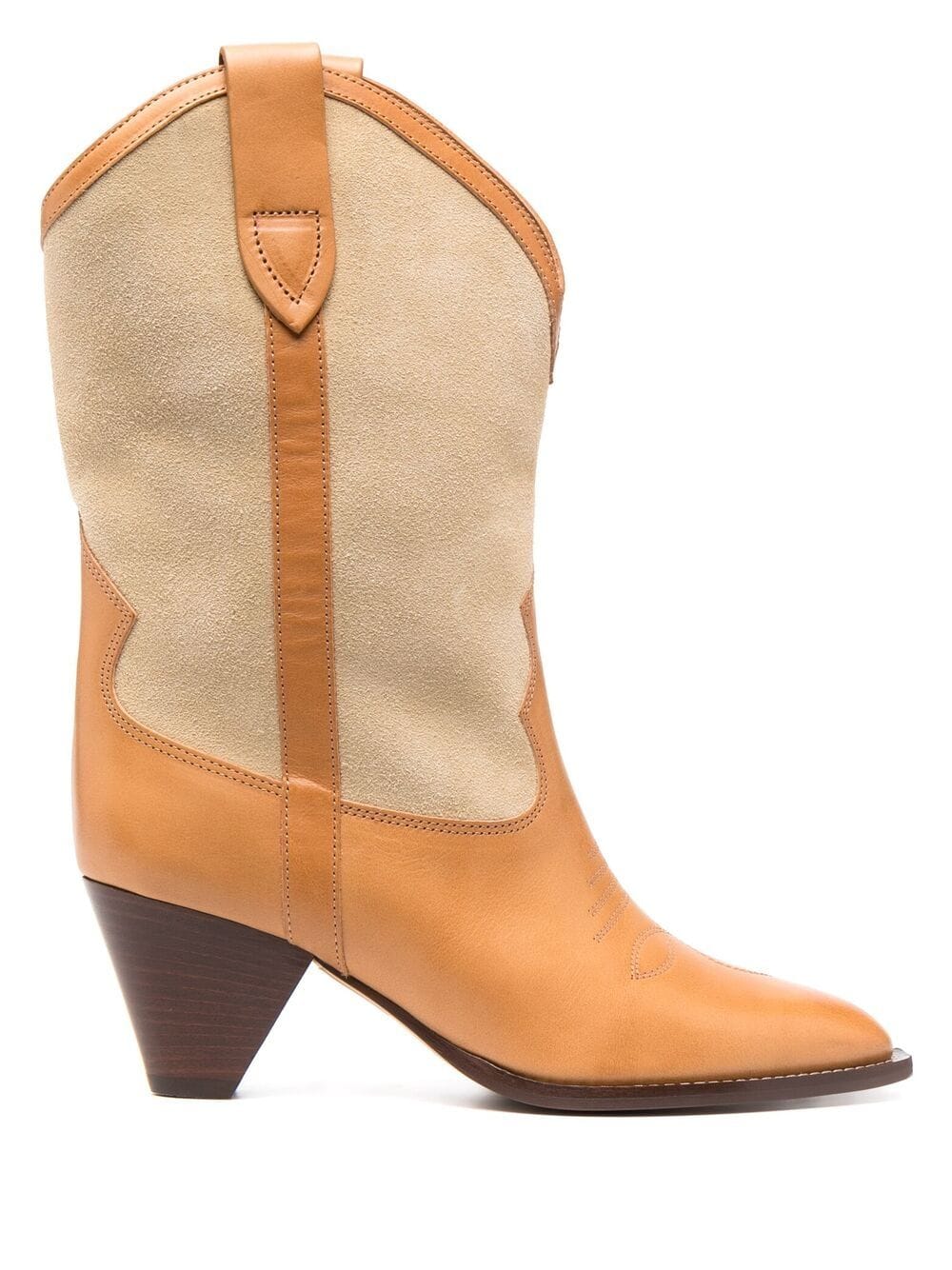 ISABEL MARANT WESTERN-STYLE MID-CALF BOOTS