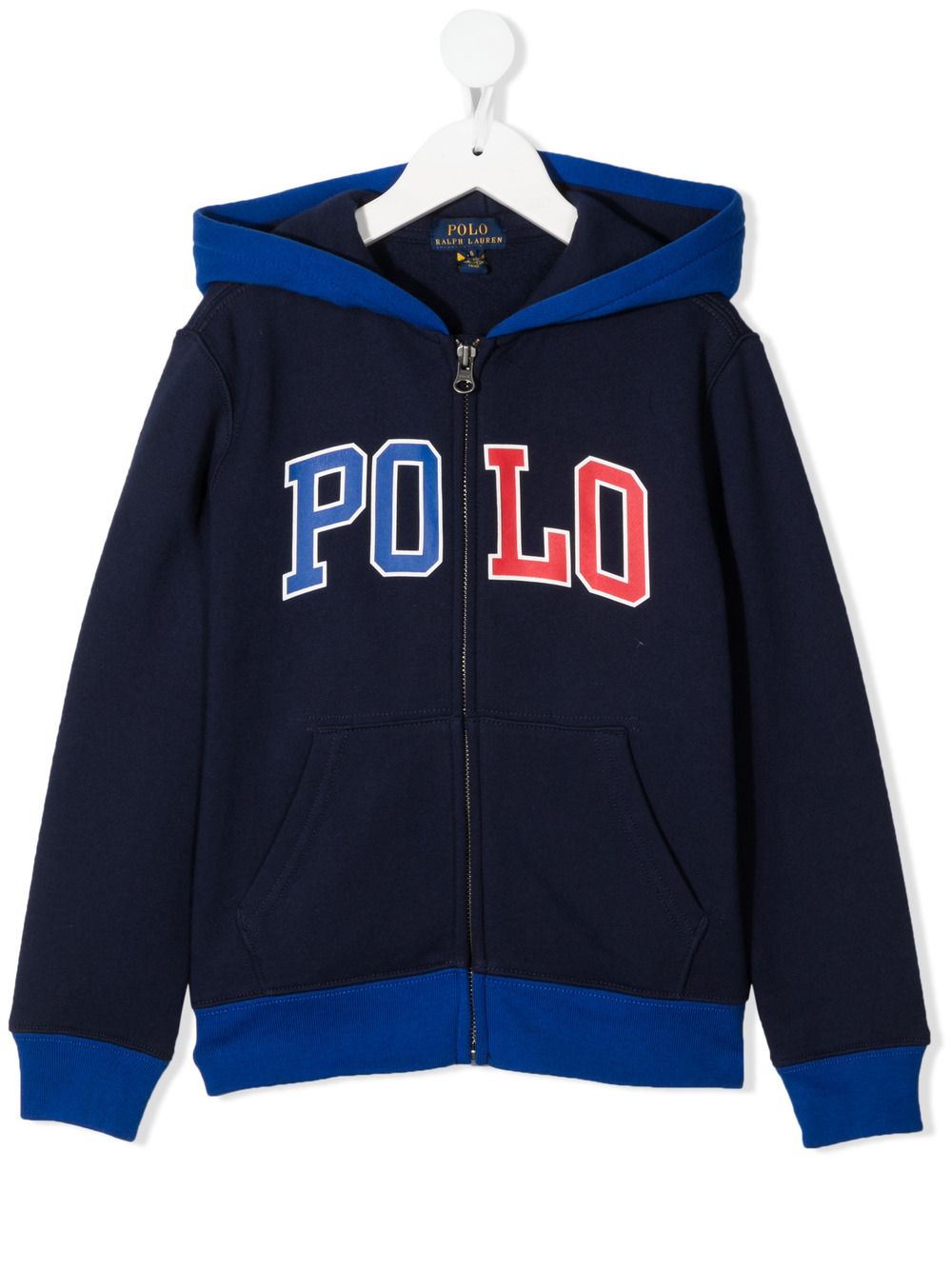 фото Ralph lauren kids худи на молнии с логотипом