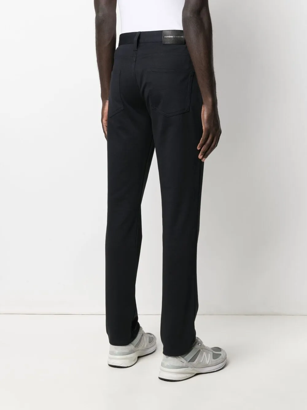 фото Emporio armani брюки прямого кроя с завышенной талией