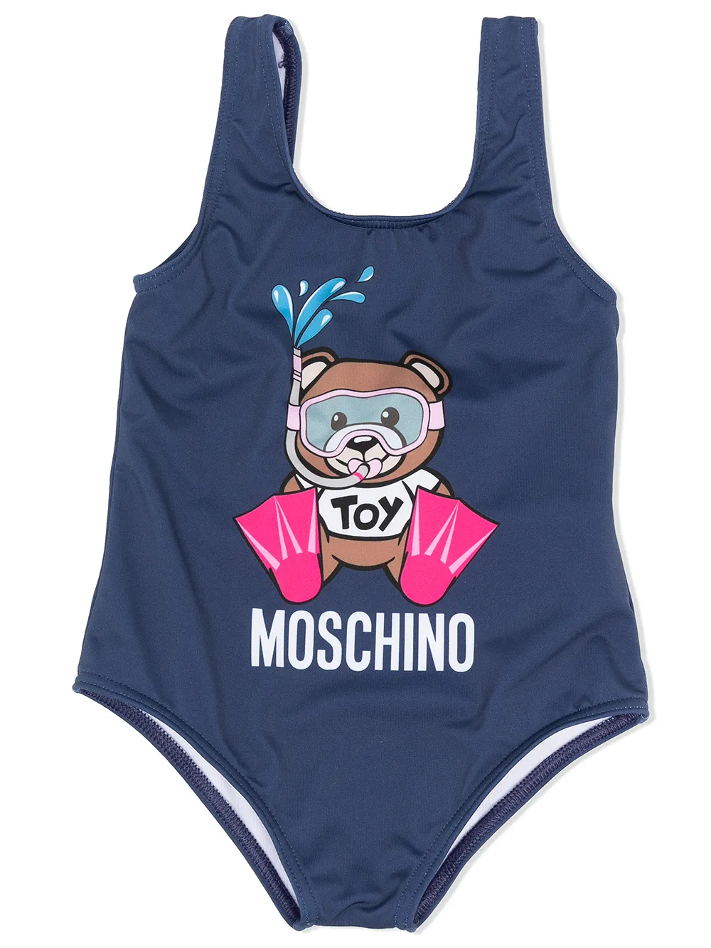 фото Moschino kids купальник с логотипом