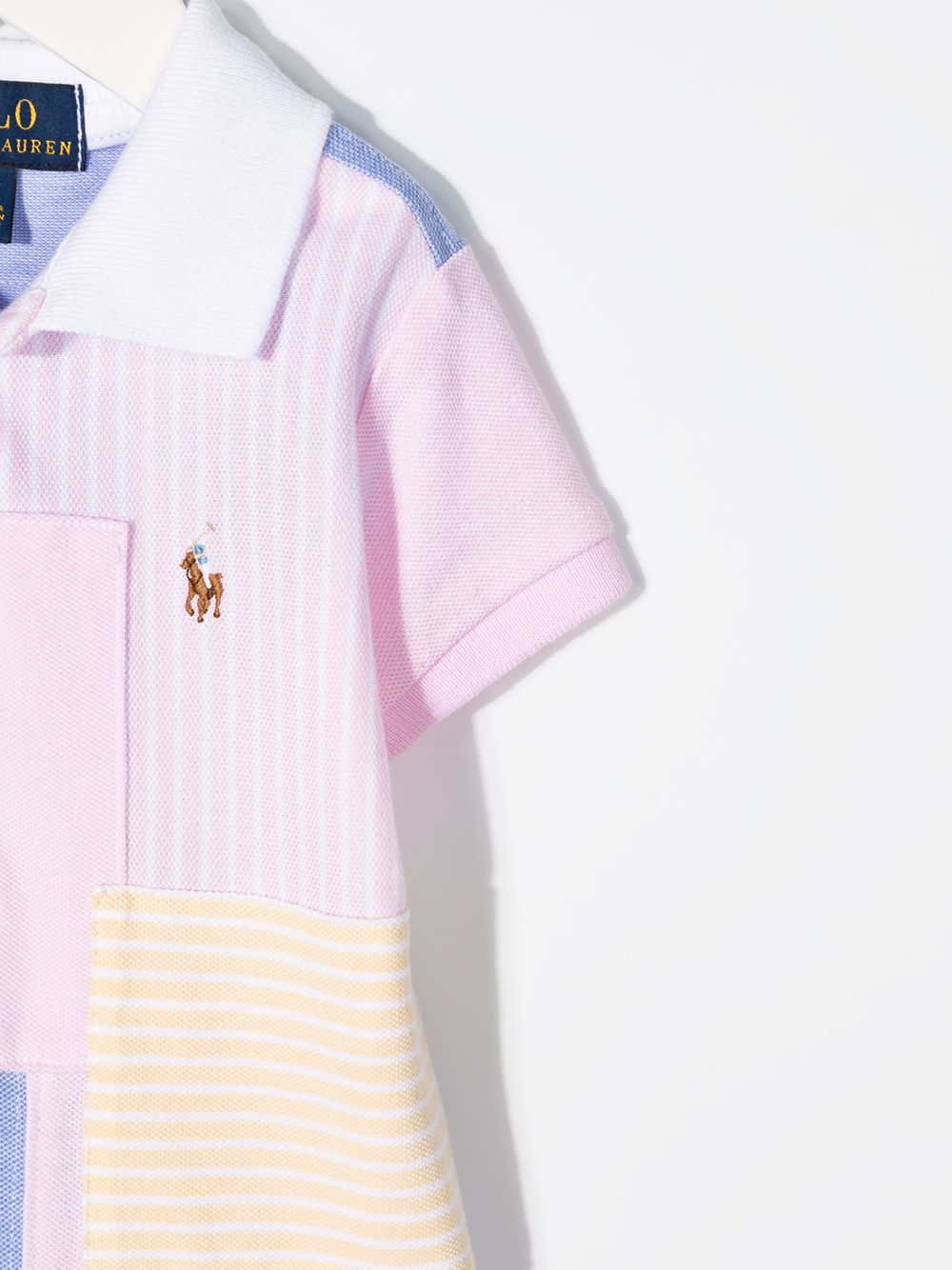 фото Ralph lauren kids платье мини с вышивкой polo pony