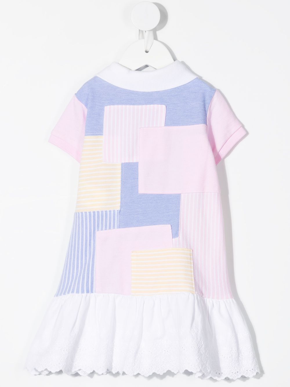 фото Ralph lauren kids платье мини с вышивкой polo pony