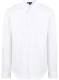 James Perse matte stretch-poplin shirt - White