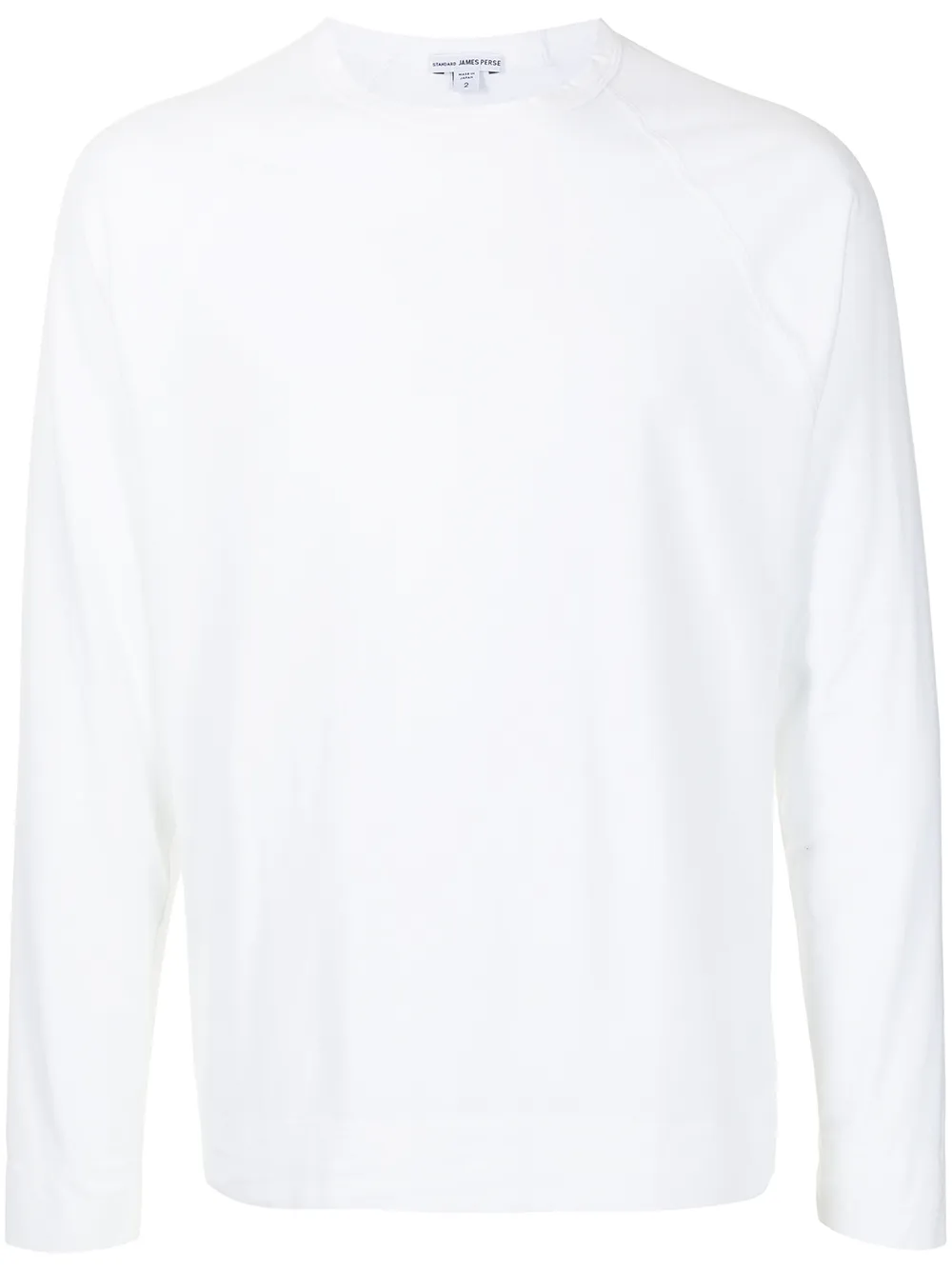 James Perse топ с рукавами реглан