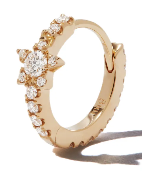 MARIA TASH 18kt gold Diamond Star Eternity earring