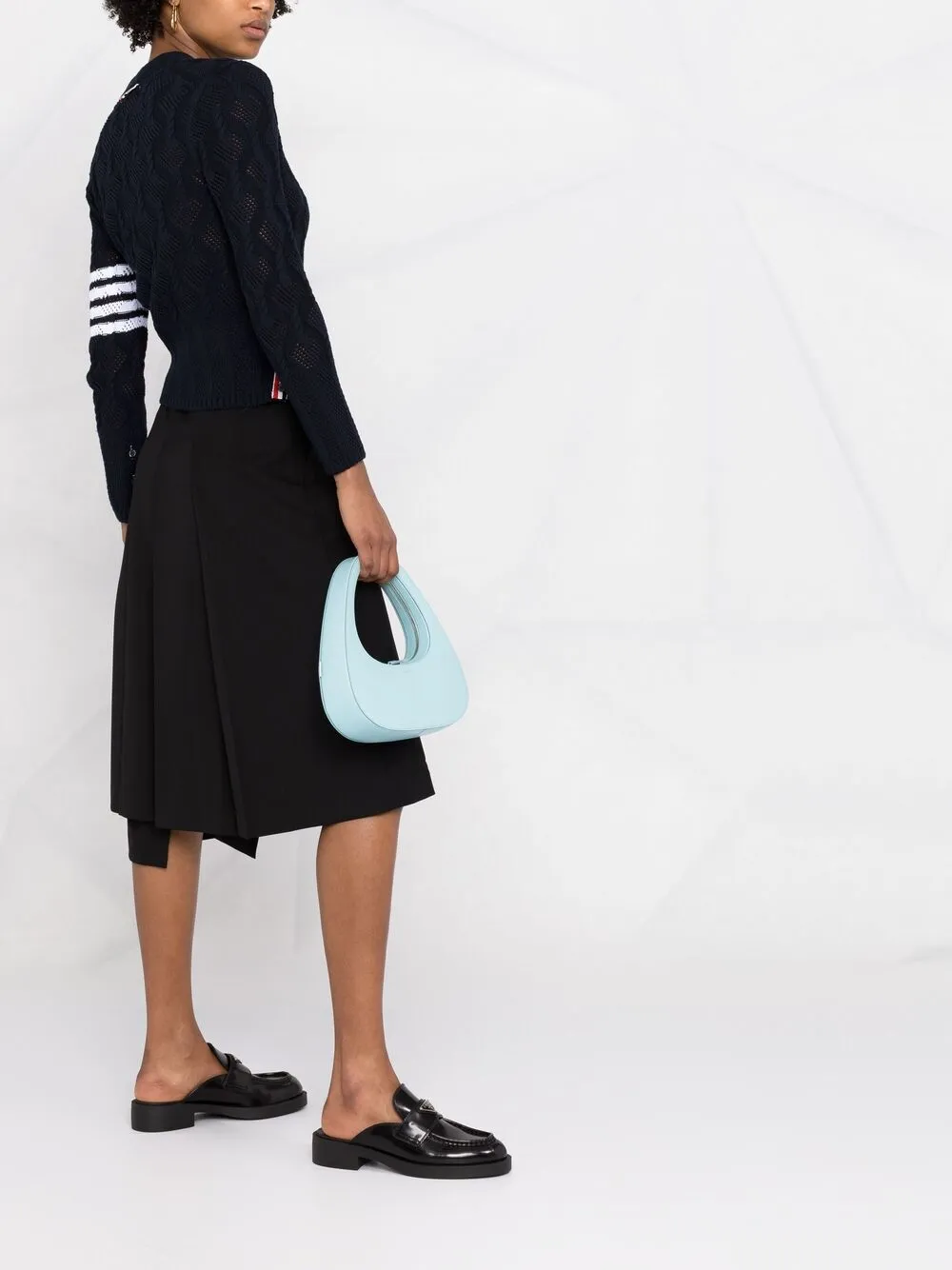 Thom Browne Gestreept vest Blauw