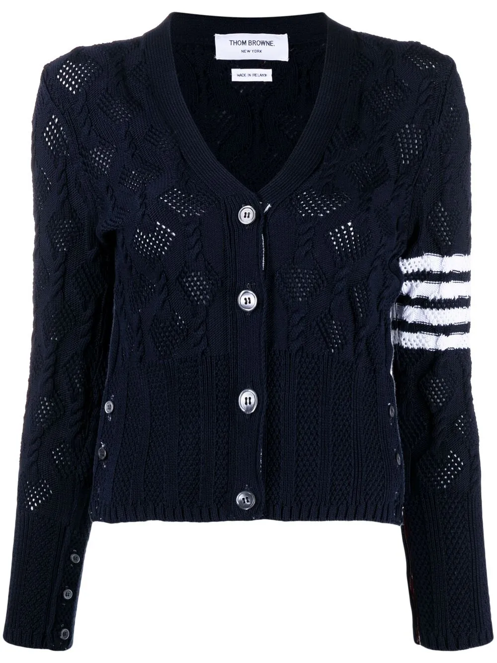 Thom Browne Gestreept vest Blauw