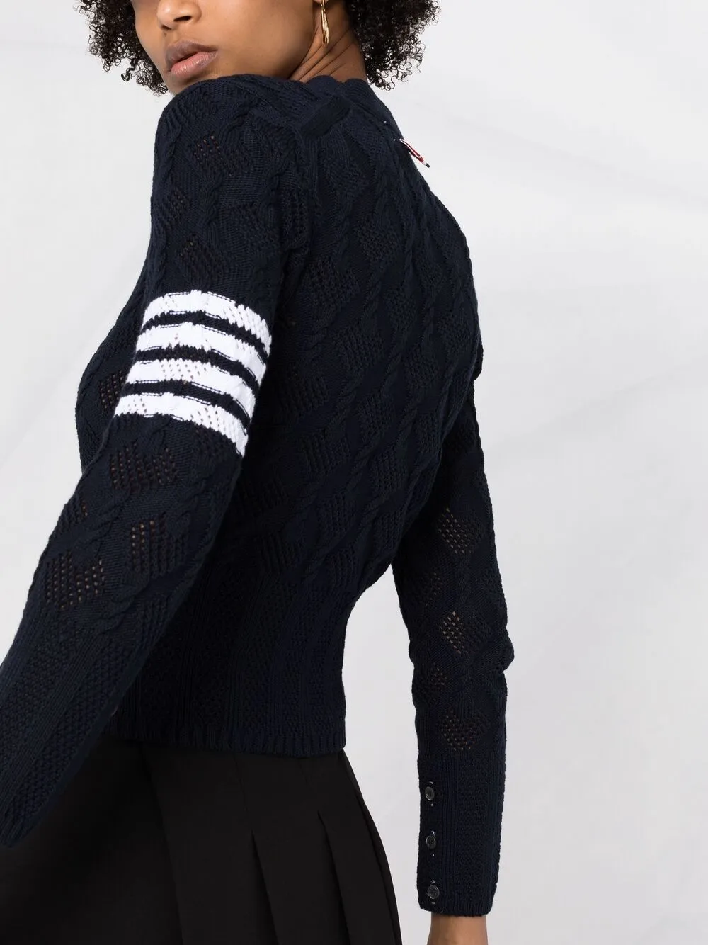 Thom Browne Gestreept vest Blauw