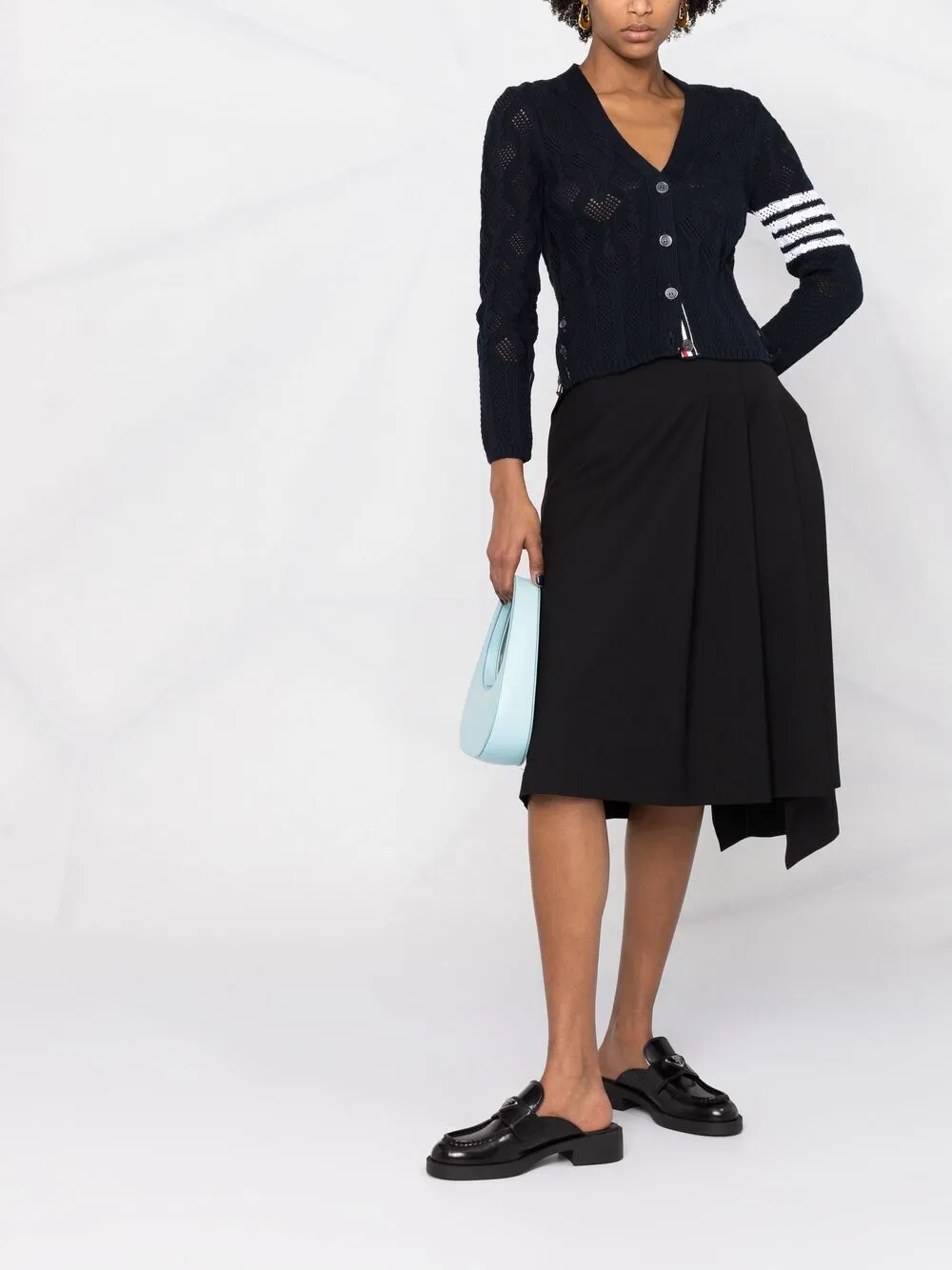 Thom Browne Gestreept vest Blauw