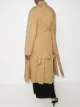 A.W.A.K.E. Mode draped double-breasted trench coat