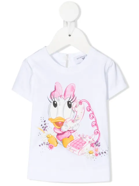 Monnalisa Daisy print T-shirt