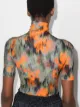 Off-White Chine Flowers short-sleeve T-shirt