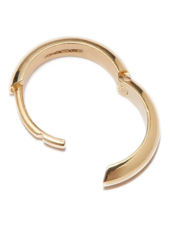 Lizzie Mandler Fine Jewelry Chubby ピアス 18Kイエロー