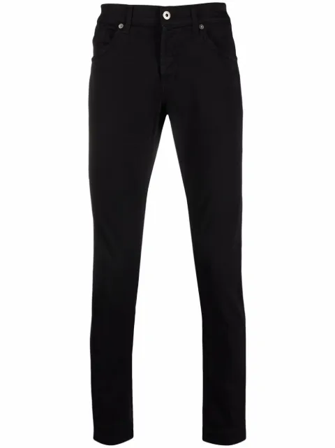 DONDUP logo-patch denim jeans
